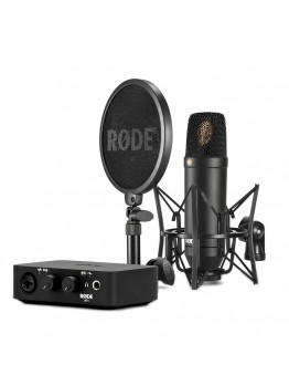 Rode Complete Studio Kit with AI-1 USB Audio Interface, NT1 Microphone